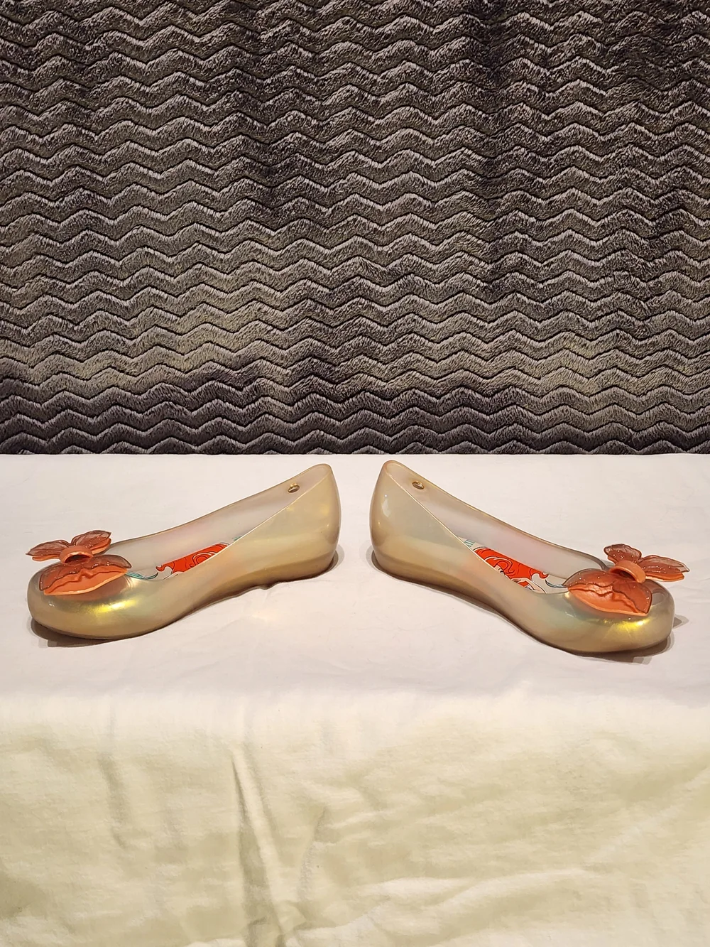 Title: Mini Melissa Little Mermaid Shoes (Size 13K) – Great Condition!
